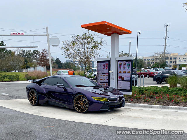 BMW I8 spotted in Jacksonville, Florida