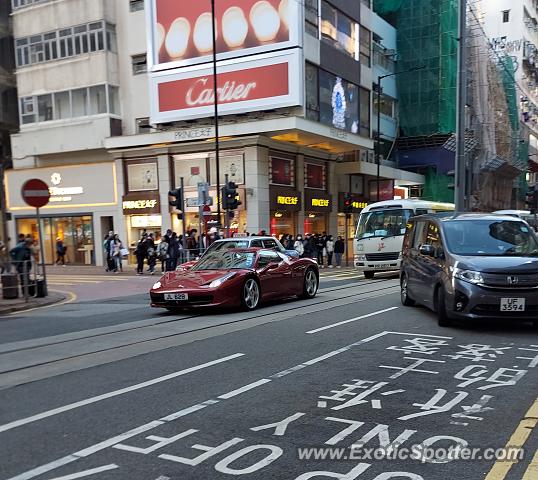 Ferrari 458 Italia spotted in Hong kong, China
