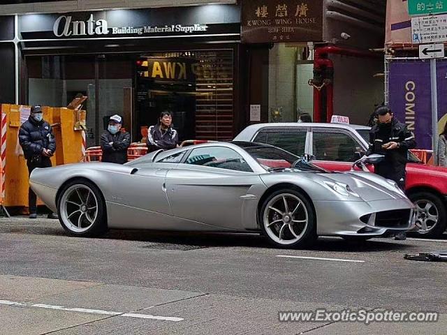 Pagani Huayra spotted in Hong kong, China