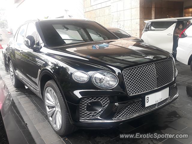 Bentley Bentayga spotted in Jakarta, Indonesia
