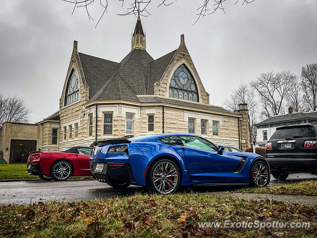 Chevrolet Corvette Z06 spotted in Franklin, Indiana