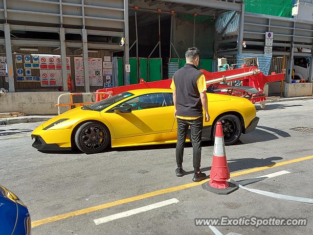 Lamborghini Murcielago spotted in Hong kong, China