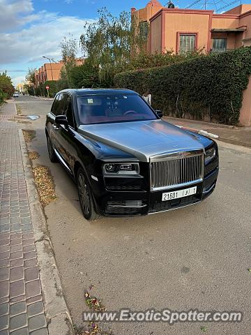 Rolls-Royce Cullinan spotted in Marrakech, Morocco