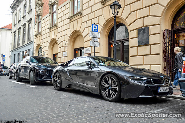 BMW I8 spotted in Cracow, Poland