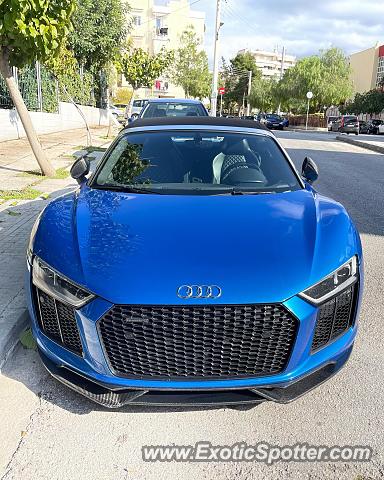 Audi R8 spotted in Athens, Greece