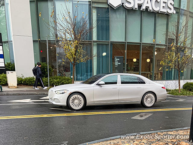 Mercedes Maybach spotted in Atlanta, Georgia