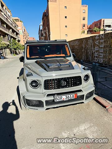 Mercedes 4x4 Squared spotted in Marrakech, Morocco