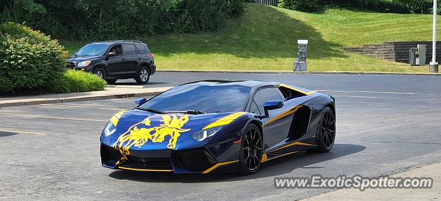 Lamborghini Aventador spotted in Liberty, Ohio