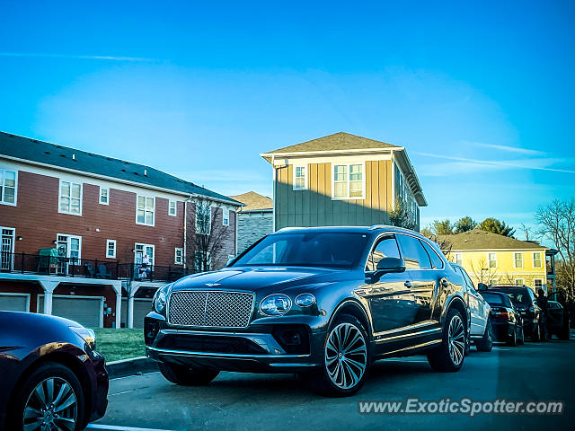 Bentley Bentayga spotted in Bloomington, Indiana