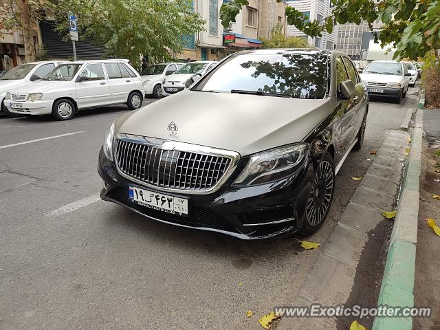 Mercedes Maybach spotted in Tehran, Iran