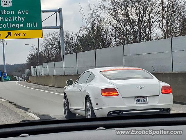 Bentley Continental spotted in Cincinnati, Ohio