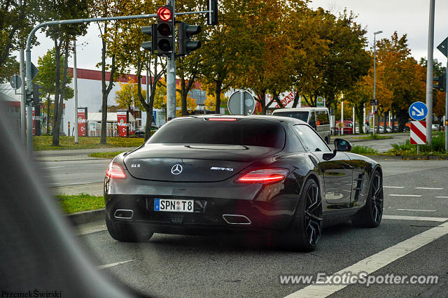Mercedes SLS AMG spotted in Cottbus, Germany