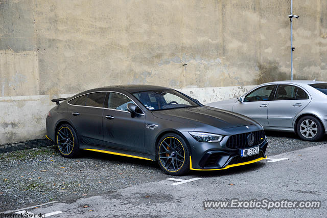 Mercedes AMG GT spotted in Krakow, Poland