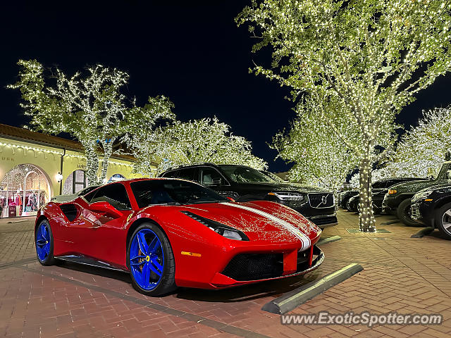 Ferrari 488 GTB spotted in Dallas, Texas