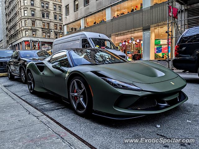 Ferrari F8 Tributo spotted in Manhattan, New York