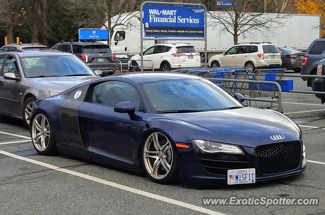 Audi R8 spotted in West Lebanon, New Hampshire