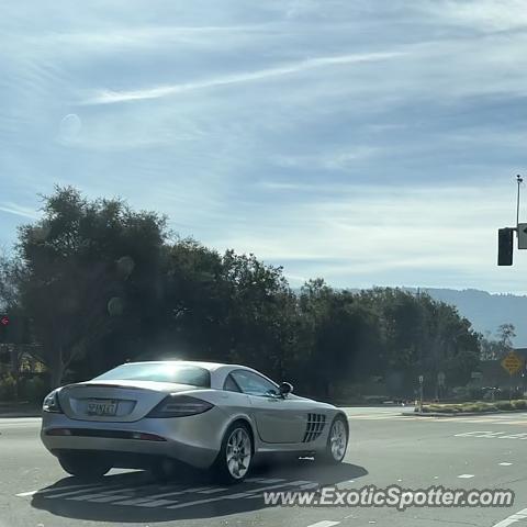 Mercedes SLR spotted in Saratoga, California