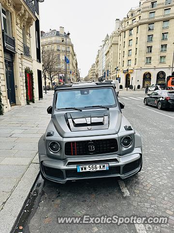 Mercedes 4x4 Squared spotted in Paris, France