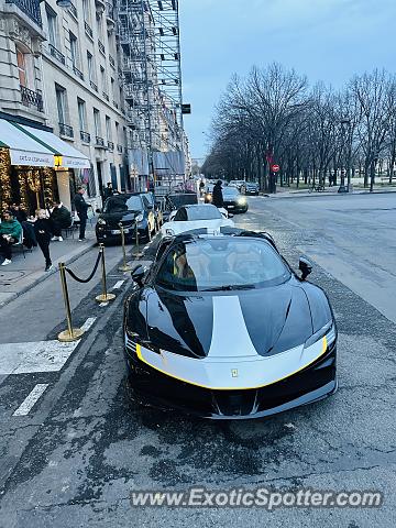 Ferrari SF90 Stradale spotted in Paris, France