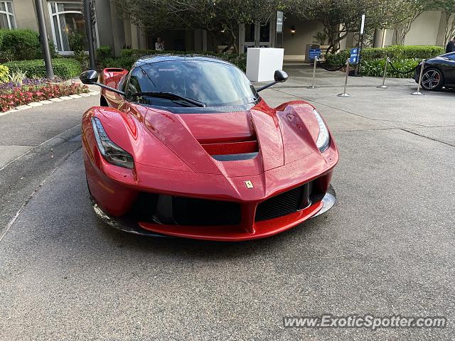 Ferrari LaFerrari spotted in Amelia Island, Florida