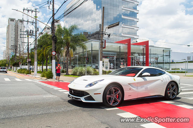 Ferrari F12 spotted in São Paulo, SP, Brazil