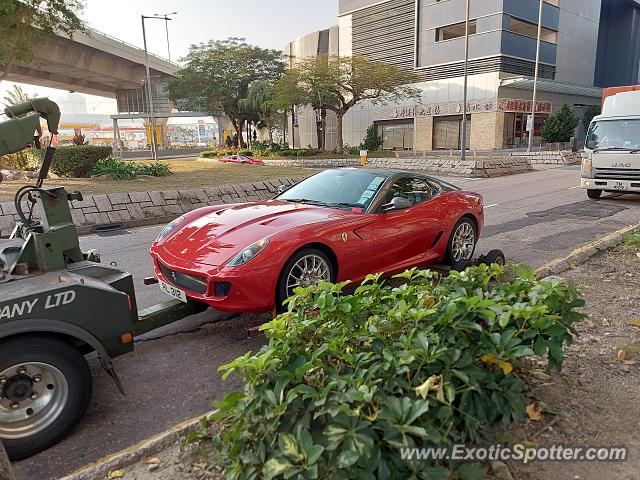 Ferrari 599GTB spotted in Hong kong, China