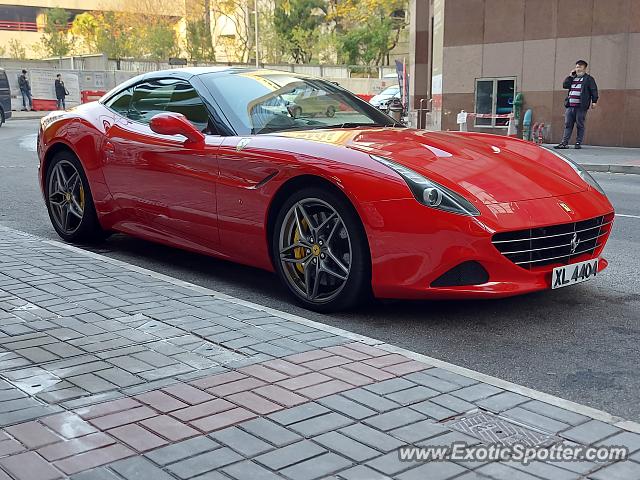 Ferrari California spotted in Hong kong, China