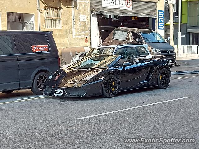 Lamborghini Gallardo spotted in Hong kong, China