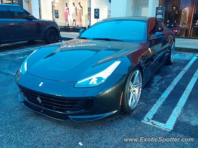 Ferrari GTC4Lusso spotted in Buckhead, Georgia