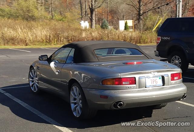 Aston Martin DB7 spotted in Quechee, Vermont