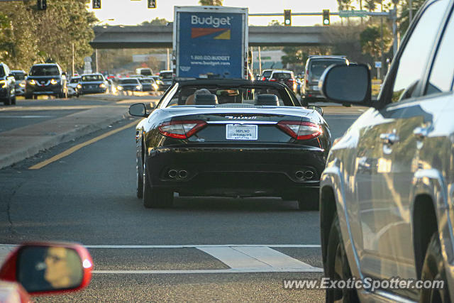 Maserati GranCabrio spotted in Jacksonville, Florida