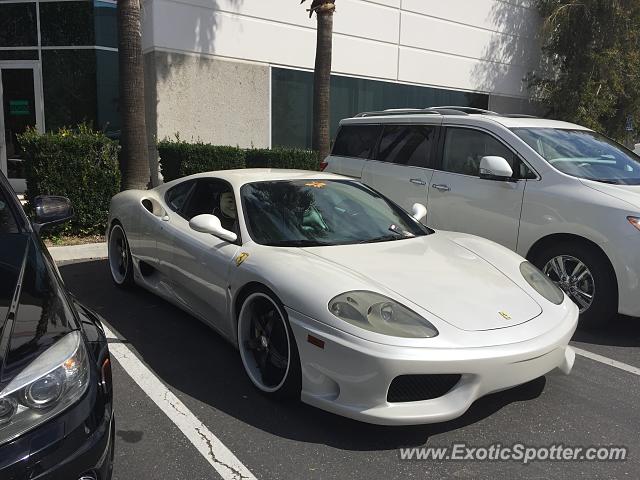 Ferrari 360 Modena spotted in Orange County, California
