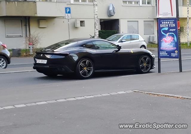 Ferrari Roma spotted in Zurich, Switzerland