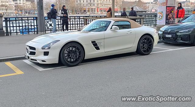 Mercedes SLS AMG spotted in Zurich, Switzerland