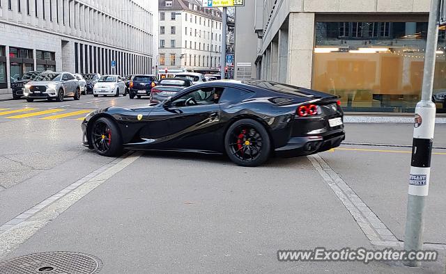 Ferrari 812 Superfast spotted in Zurich, Switzerland