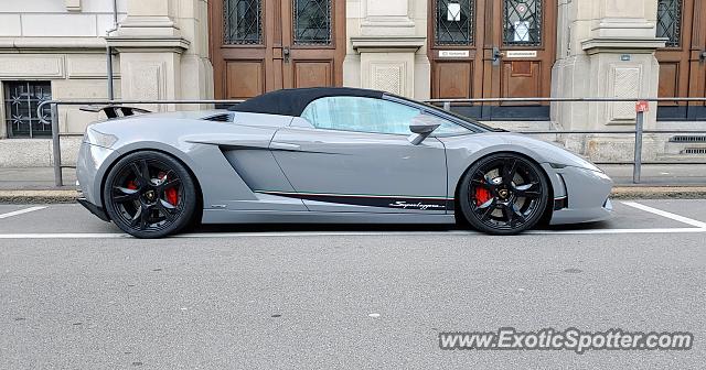 Lamborghini Gallardo spotted in Zurich, Switzerland