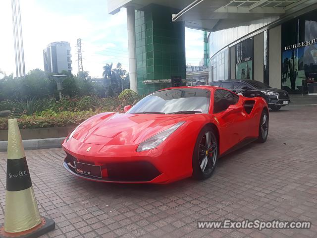 Ferrari 488 GTB spotted in Jakarta, Indonesia