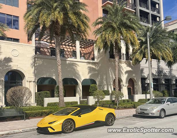 Lamborghini Huracan spotted in Boca Raton, Florida