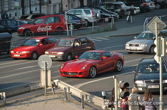 Ferrari 599GTB spotted in Prague, Czech Republic