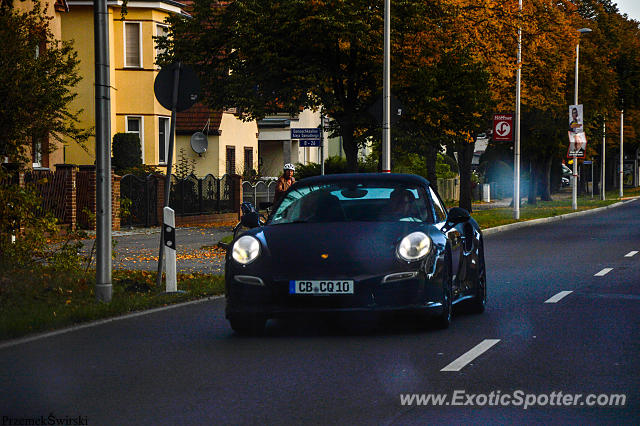 Porsche 911 Turbo spotted in Cottbus, Germany