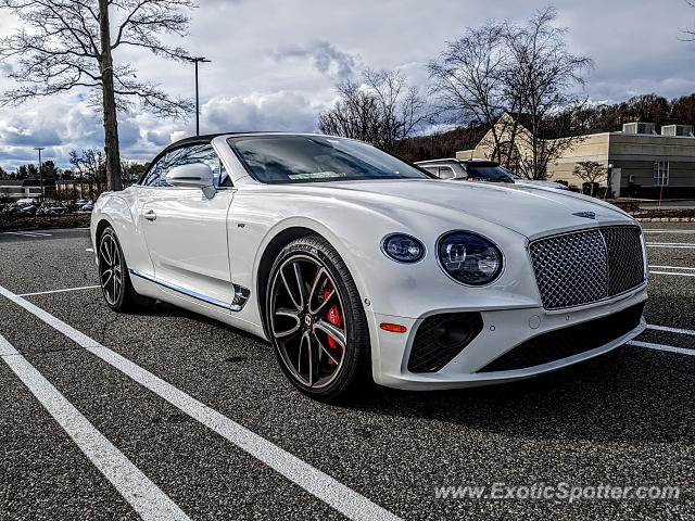 Bentley Continental spotted in Warren, New Jersey