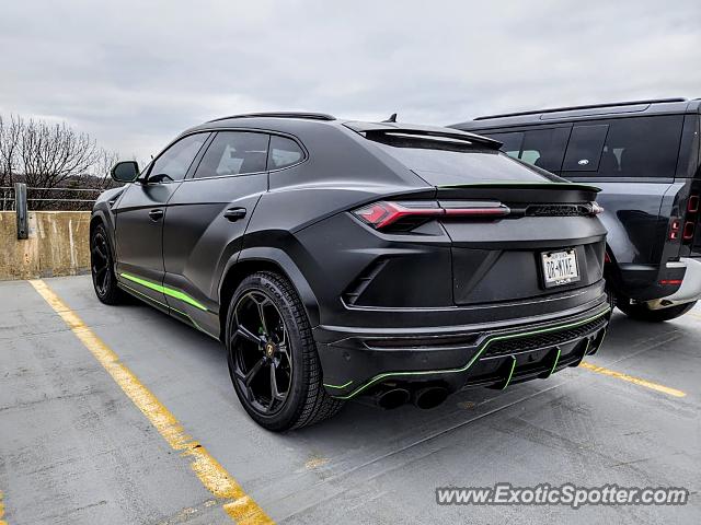 Lamborghini Urus spotted in Summit, New Jersey