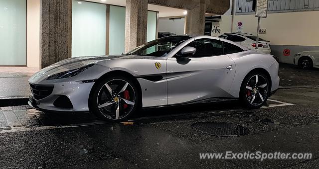 Ferrari Portofino spotted in Zurich, Switzerland