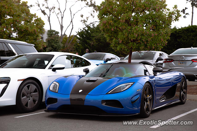 Koenigsegg Agera spotted in Pebble Beach, California