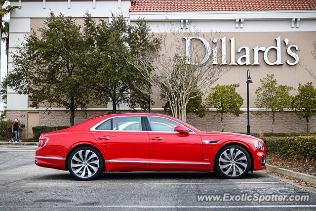 Bentley Flying Spur spotted in Jacksonville, Florida
