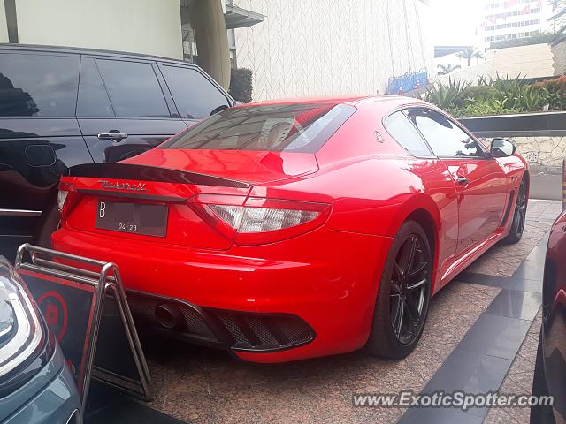 Maserati GranTurismo spotted in Jakarta, Indonesia