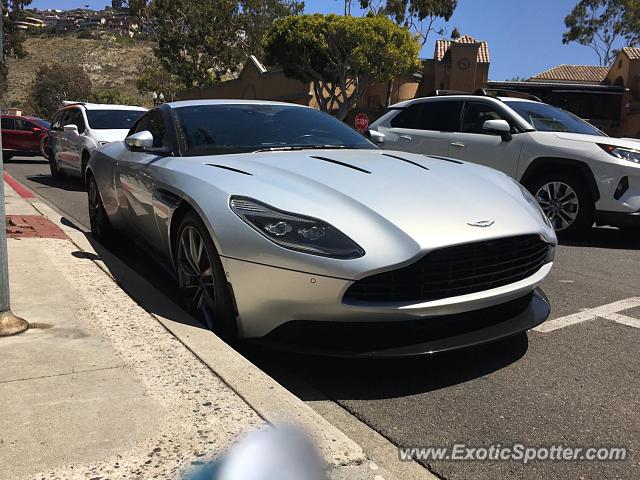 Aston Martin DB11 spotted in Laguna Beach, California