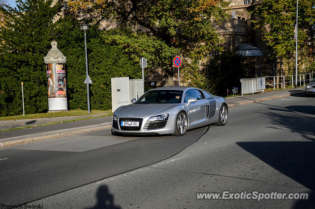 Audi R8 spotted in Zgorzelec, Poland