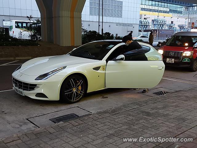 Ferrari GTC4Lusso spotted in Hong kong, China
