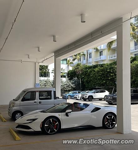 Ferrari SF90 Stradale spotted in Palm Beach, Florida